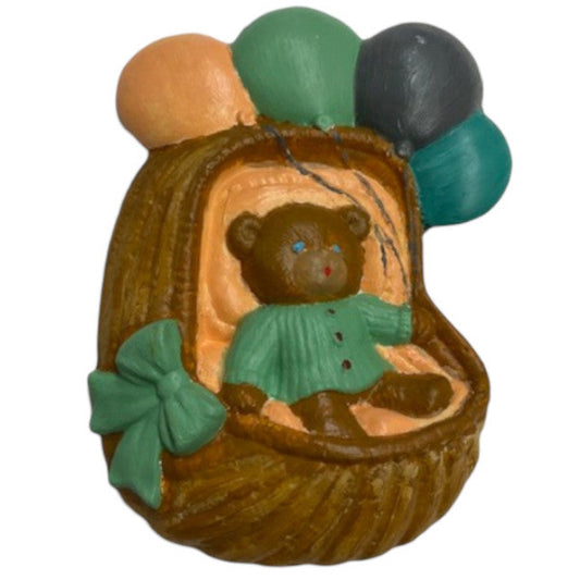 Bear in Bassinet Plaque