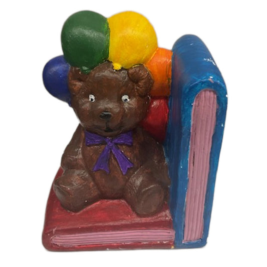 Bear with Balloons Bookend Mold