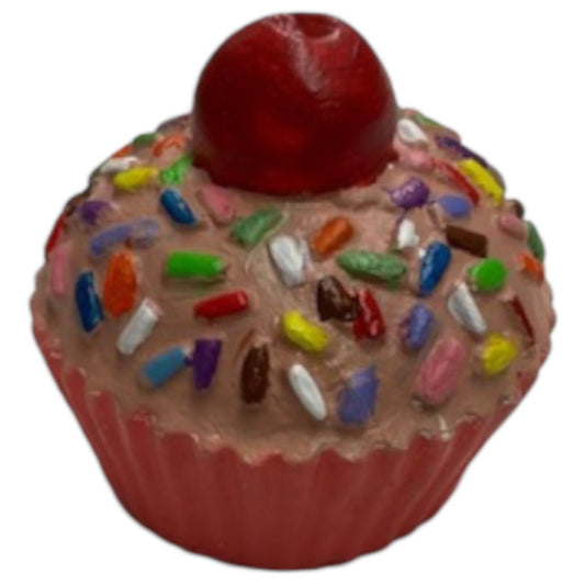 Cupcake With Cherry Statue