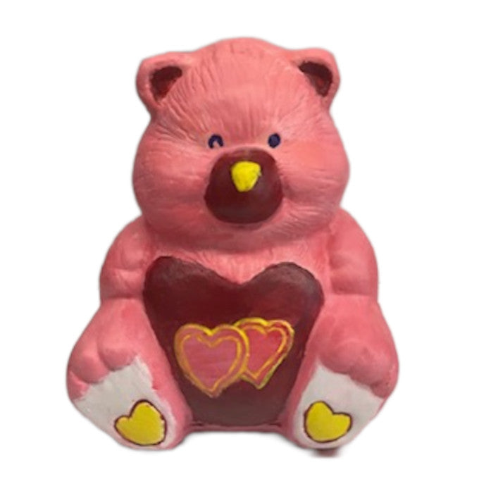 Double Heart Bear Statue