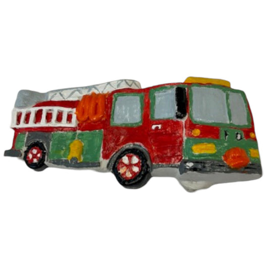 Fire Truck Plaque