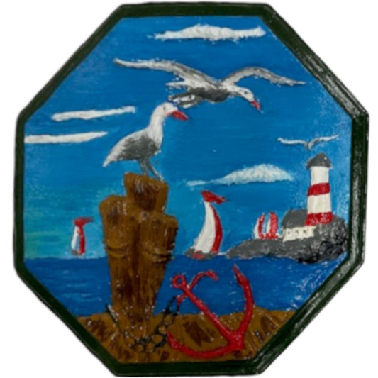 Nautical Octagon Plaque