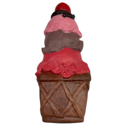 Triple Scoop Ice Cream Cone Plaque