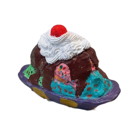 Banana Split Statue