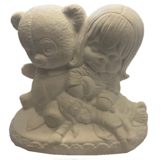 Doll & Bear Statue