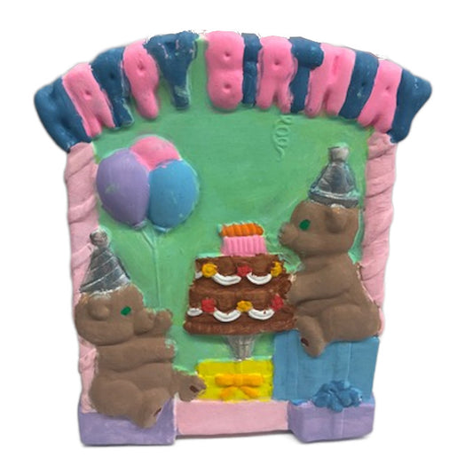 Happy Birthday Plaque