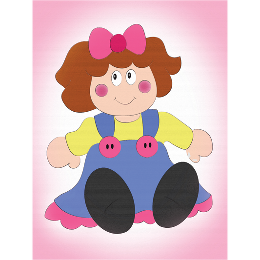 Doll ( 9" x 12")