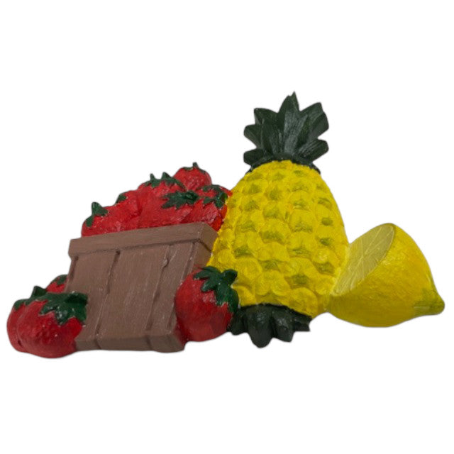 Still Life Pineapple and Fruits Plaque