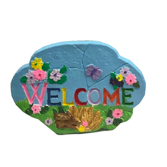 Welcome Garden Plaque